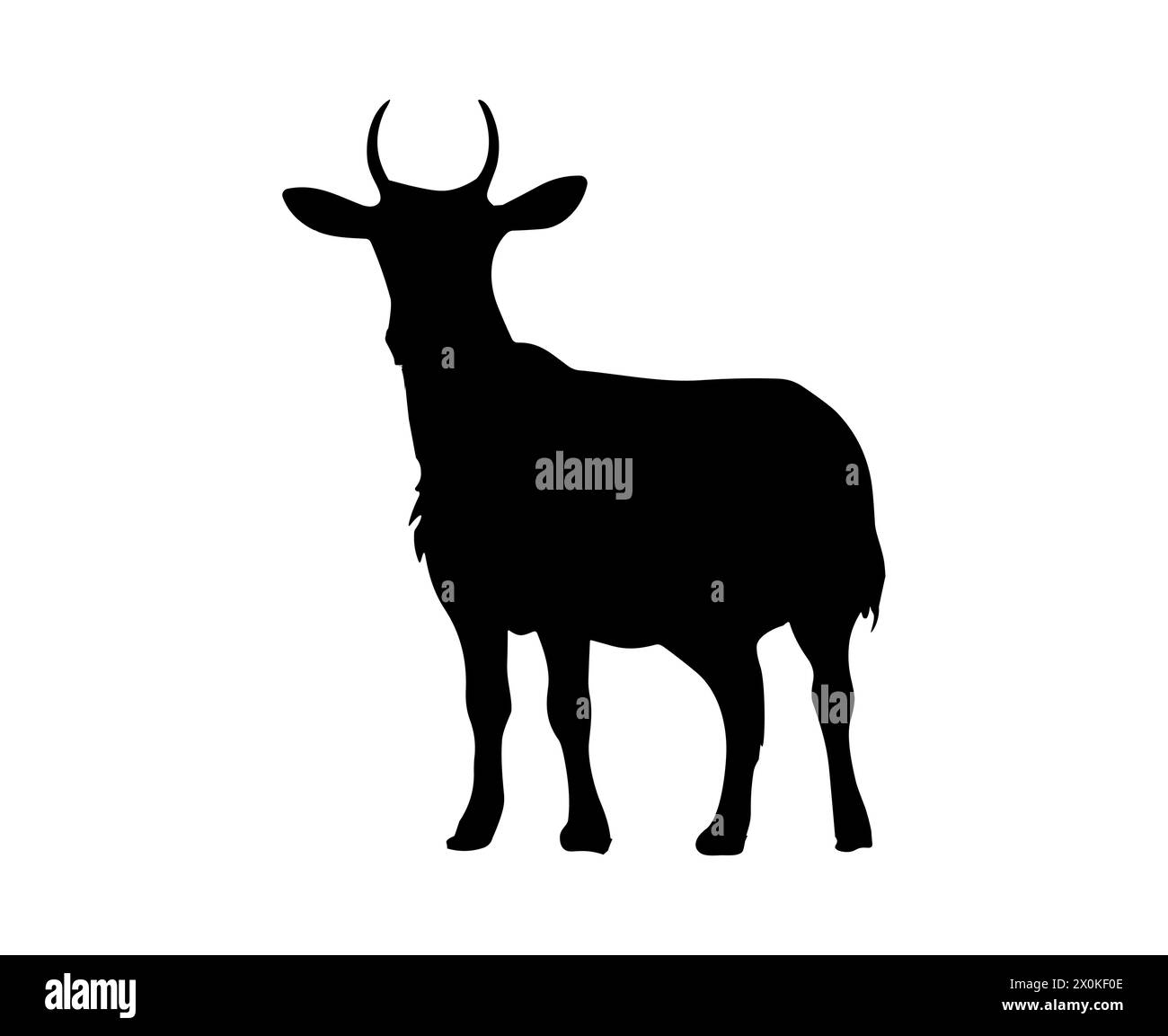 Cow silhouette character vector illustration icon. Cow logo milk