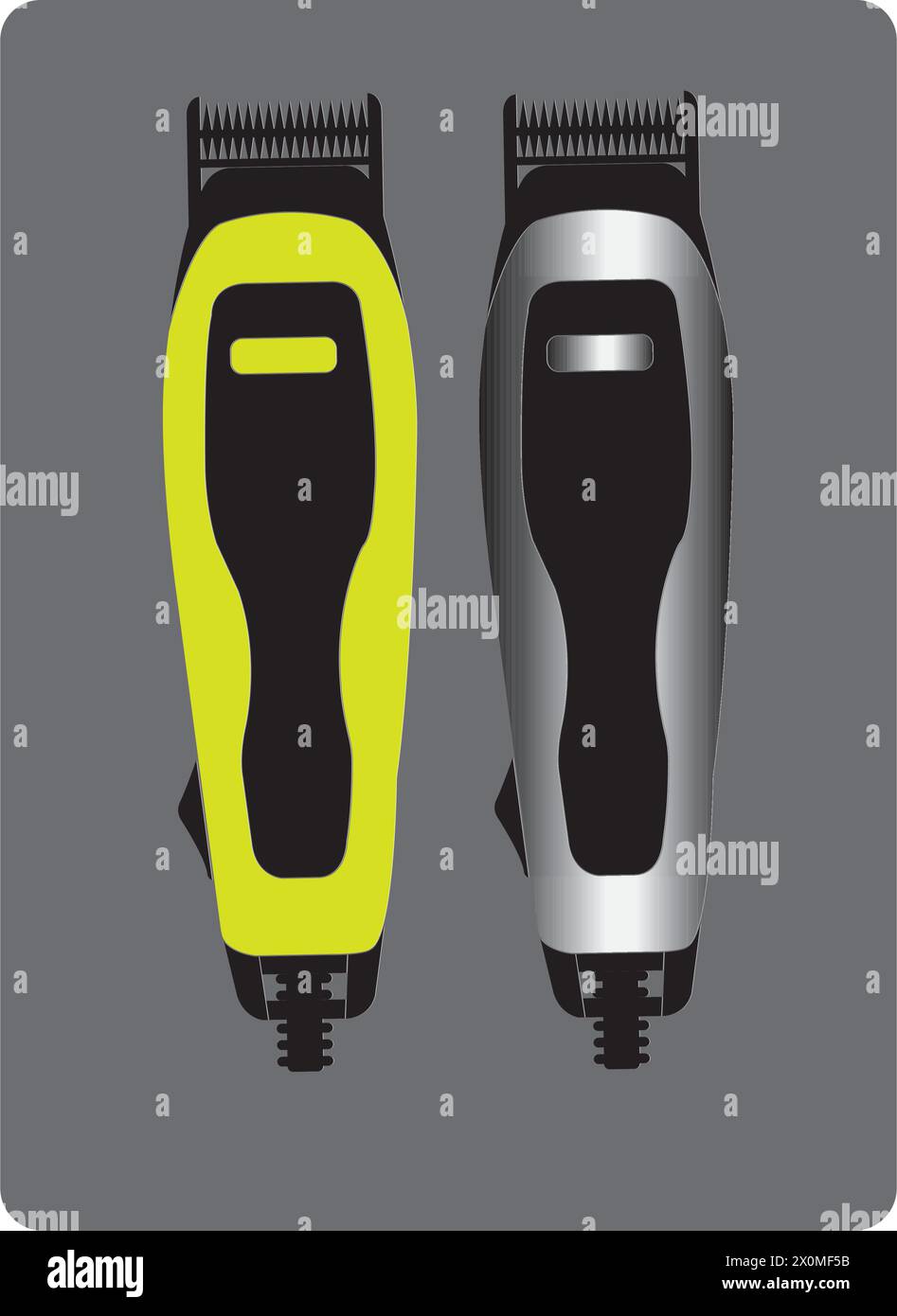 electric clippers vector icon illustration template design Stock Vector