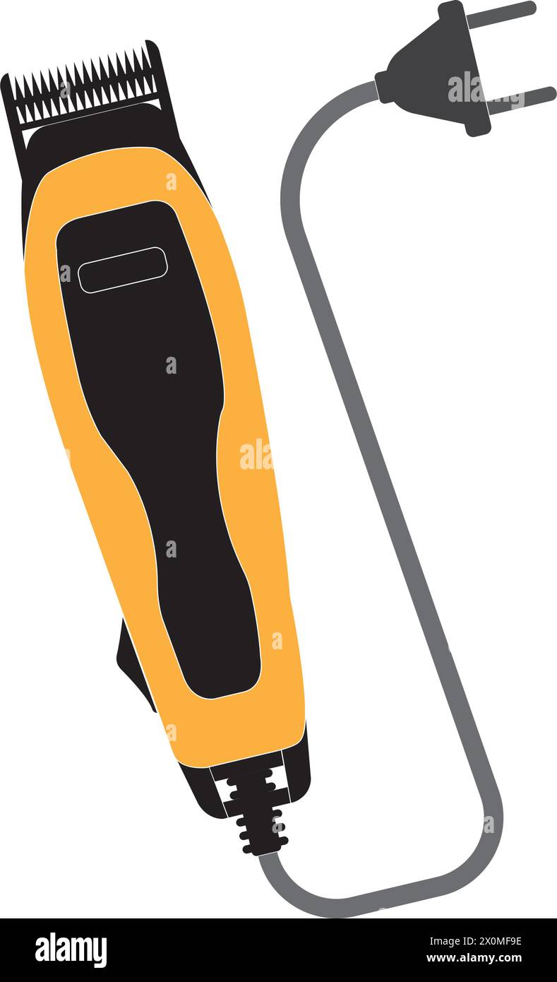 electric clippers vector icon illustration template design Stock Vector