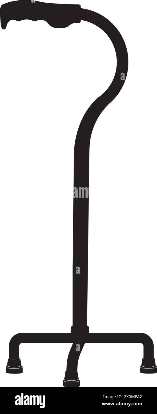 Crutches vector icon illustration symbol design Stock Vector