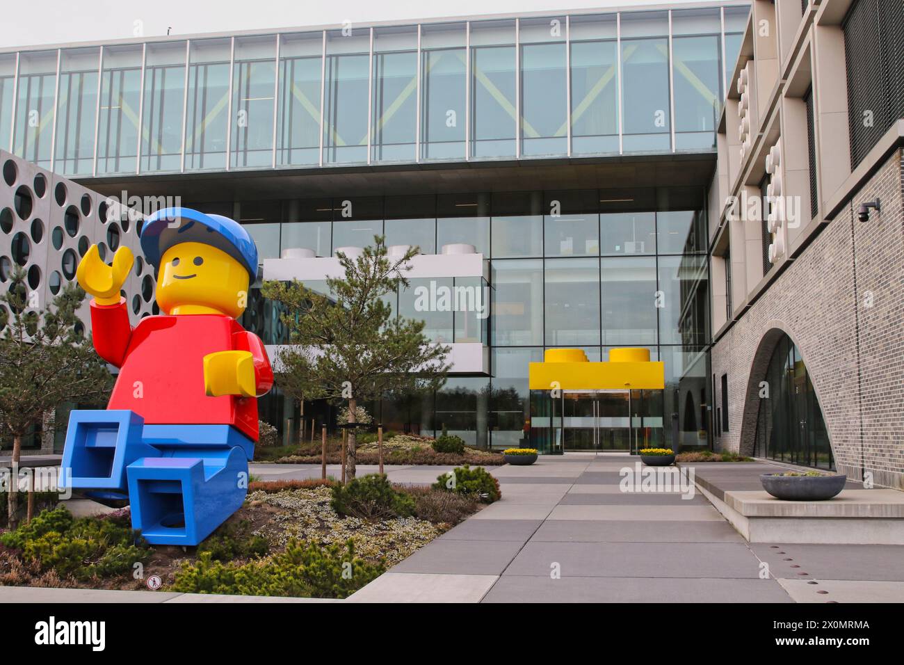 Exterior of Lego headquarters Billund Denmark April 2024 Stock Photo ...