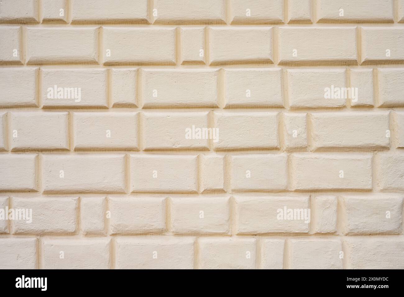 Background from a painted old brick wall Stock Photo