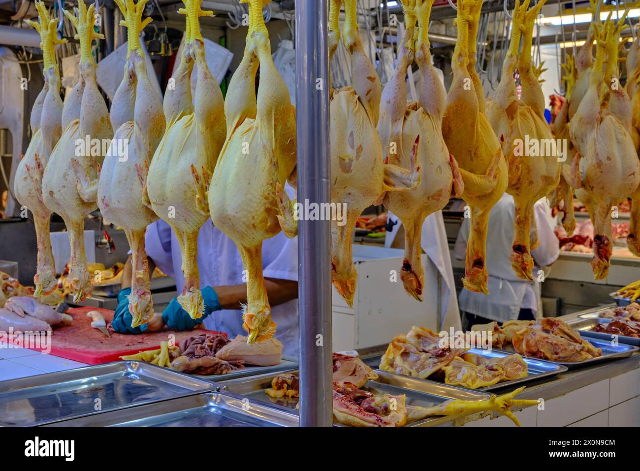 Peru, Lima, central Market Stock Photo
