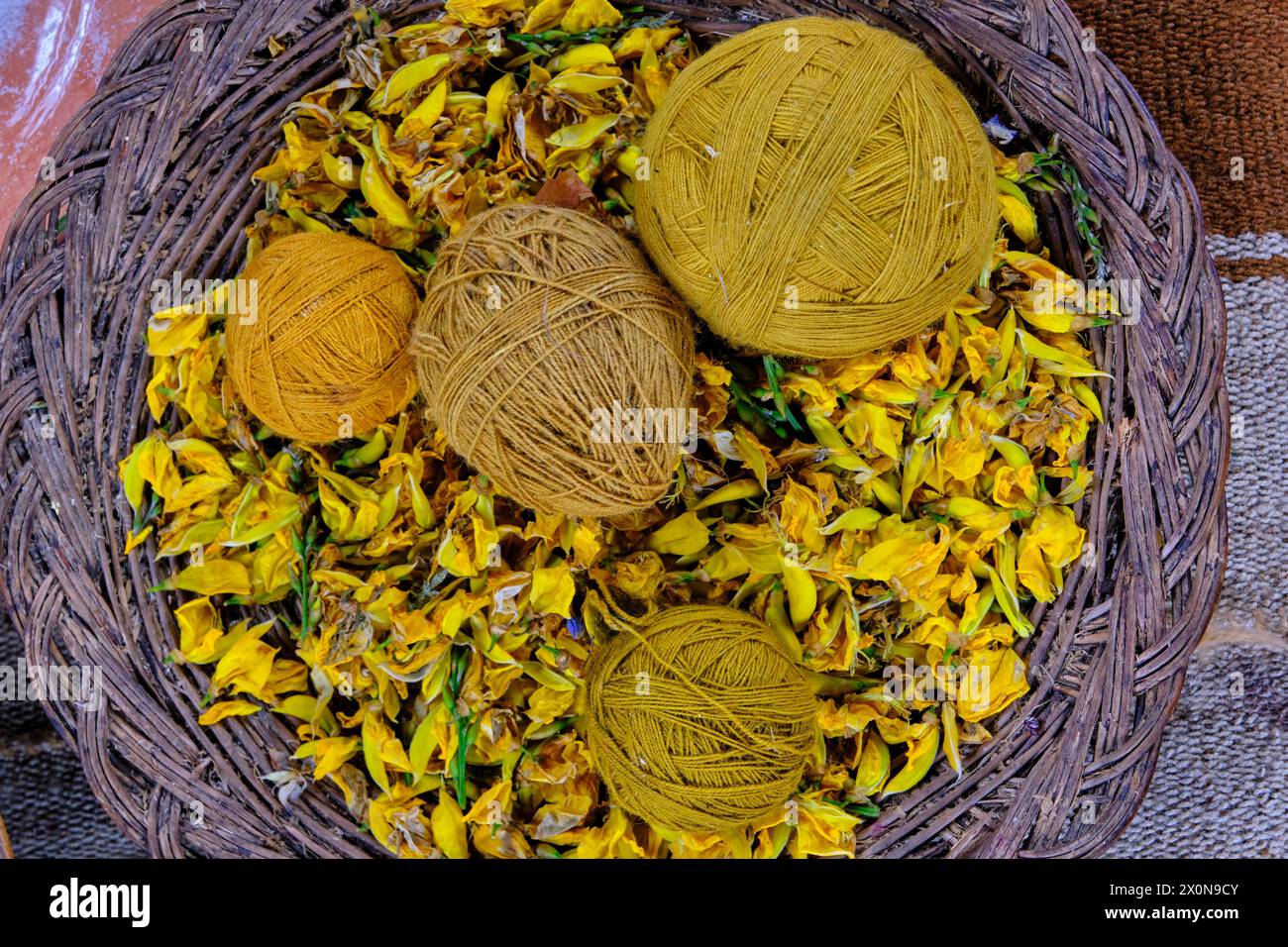 Peru, province of Cuzco, the sacred valley of the Incas, Chinchero ...