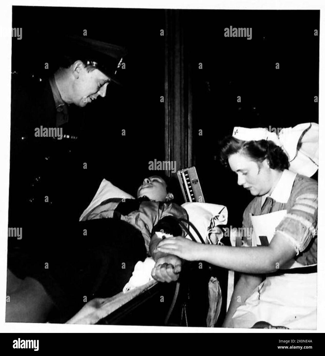 FREE FRENCH ATS GIVE BLOOD TO THE ARMY Brigadier General K.E.H