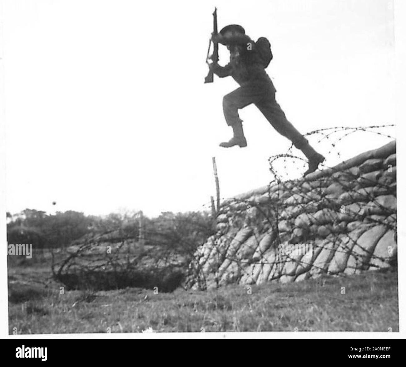 Assault course team Black and White Stock Photos & Images - Alamy