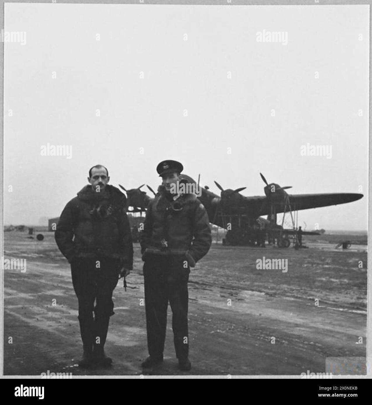 Photograph of Flying Officer George 'ACE' Royde, observer, and Flying ...
