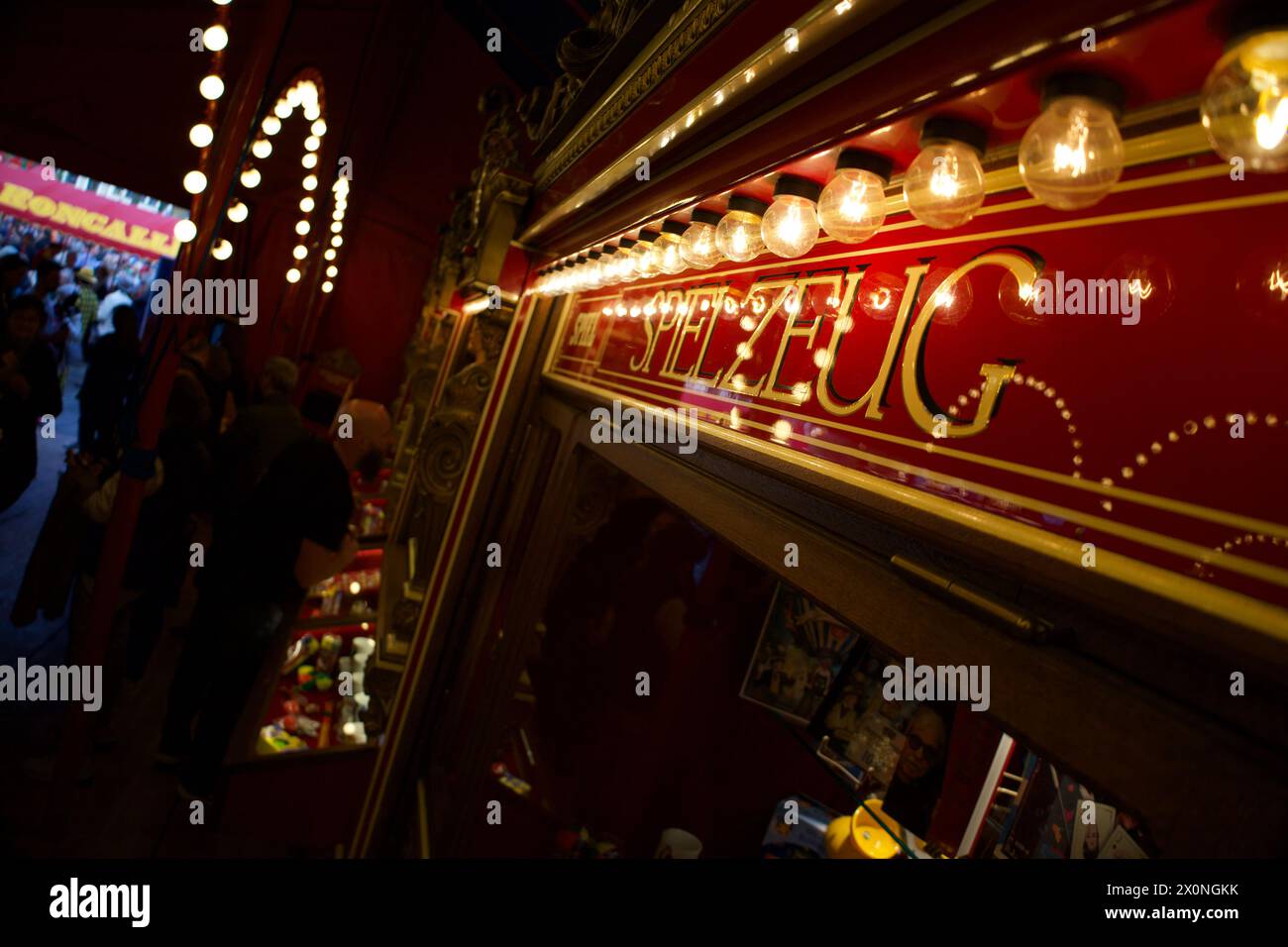  Cologne, Germany, April 12, 2024. Roncalli Circus and Theater premiere Illustration 