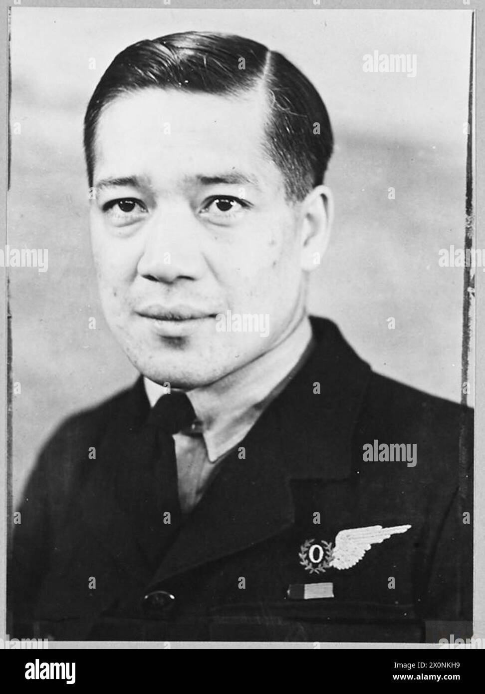 FIRST CHINESE IN R.A.A.F. FLIES WITH COASTAL COMMAND First Chinese to