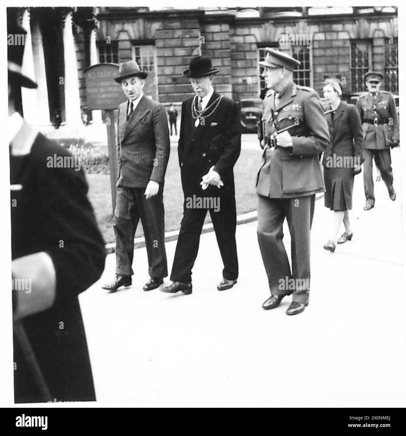 Photograph shows Rt. Hon. Sir Basil Brooke, Prime Minister of Northern ...
