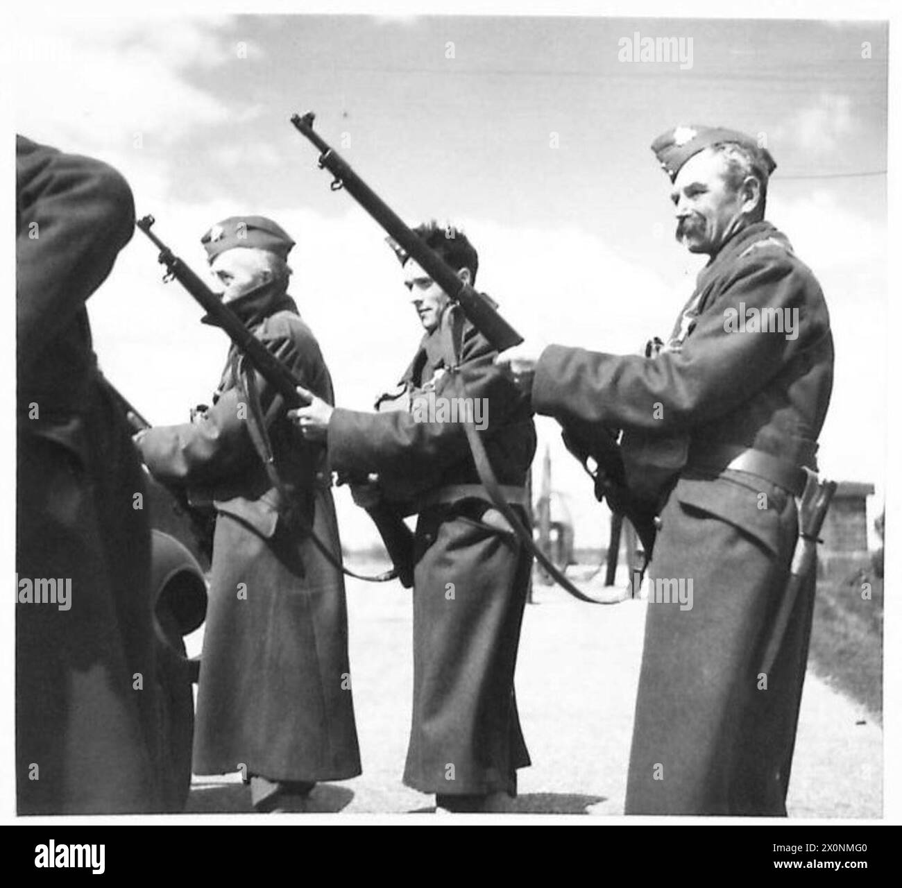Large force exercise Black and White Stock Photos & Images - Alamy