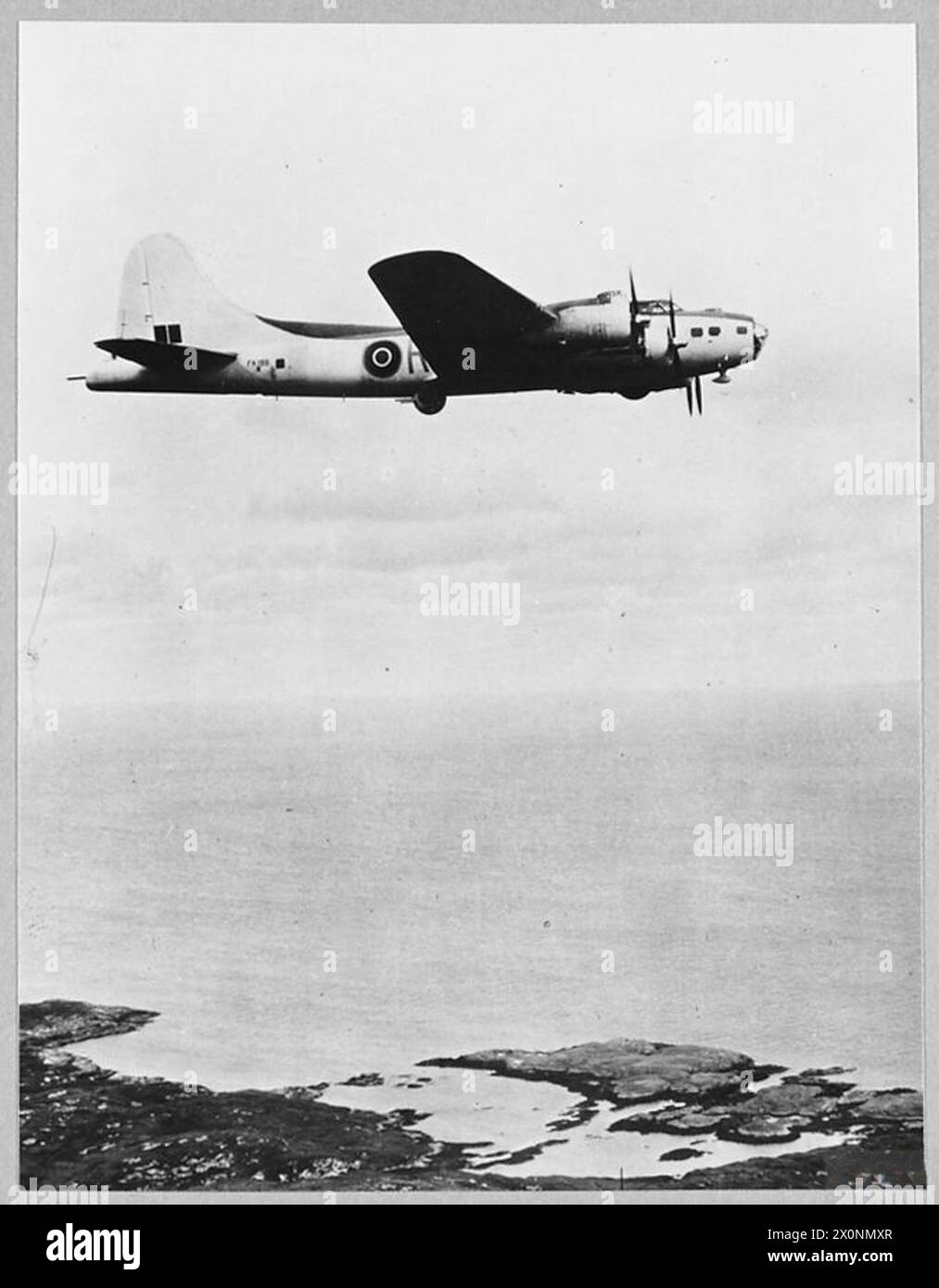 FLYING FORTRESSES WITH R.A.F. COASTAL COMMAND -FIRST PICTURES. - First ...