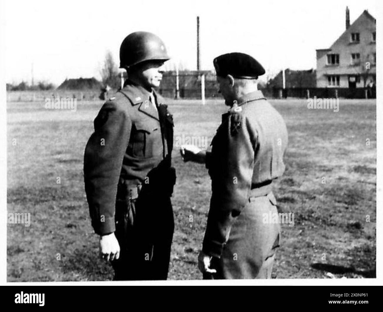 FIELD MARSHAL MONTGOMERY DECORATES AMERICAN SOLDIERS - Maj. Curtis Y ...