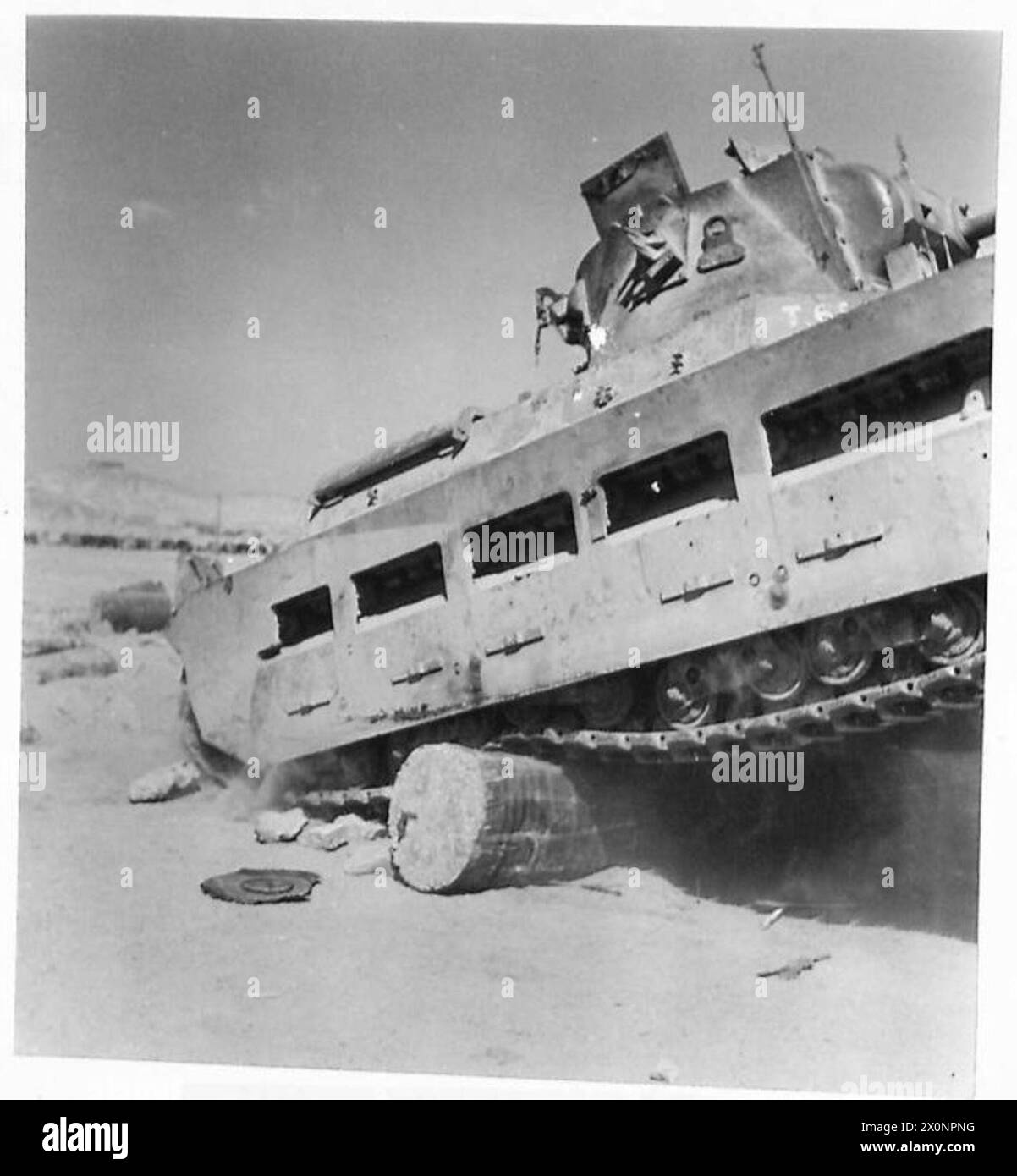 tank-demonstration-a-matilda-tank-negotiating-concrete-cylinders