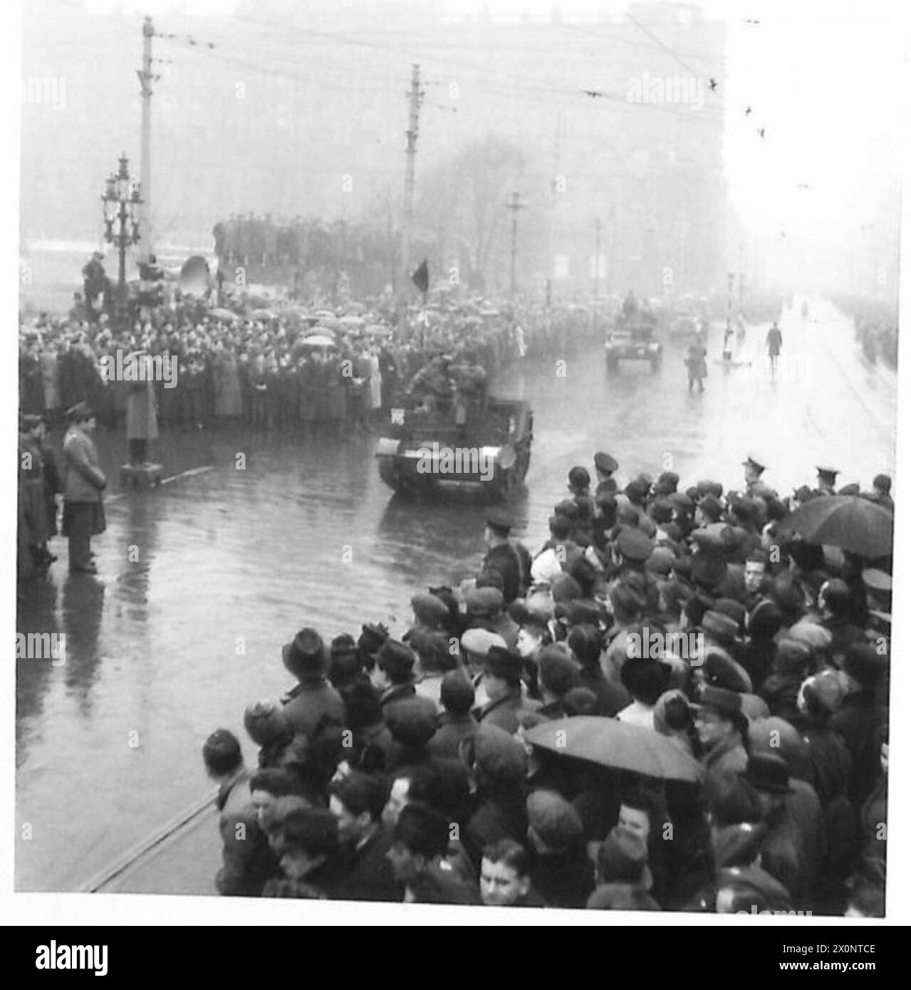 Image from parade in Black and White Stock Photos & Images - Alamy
