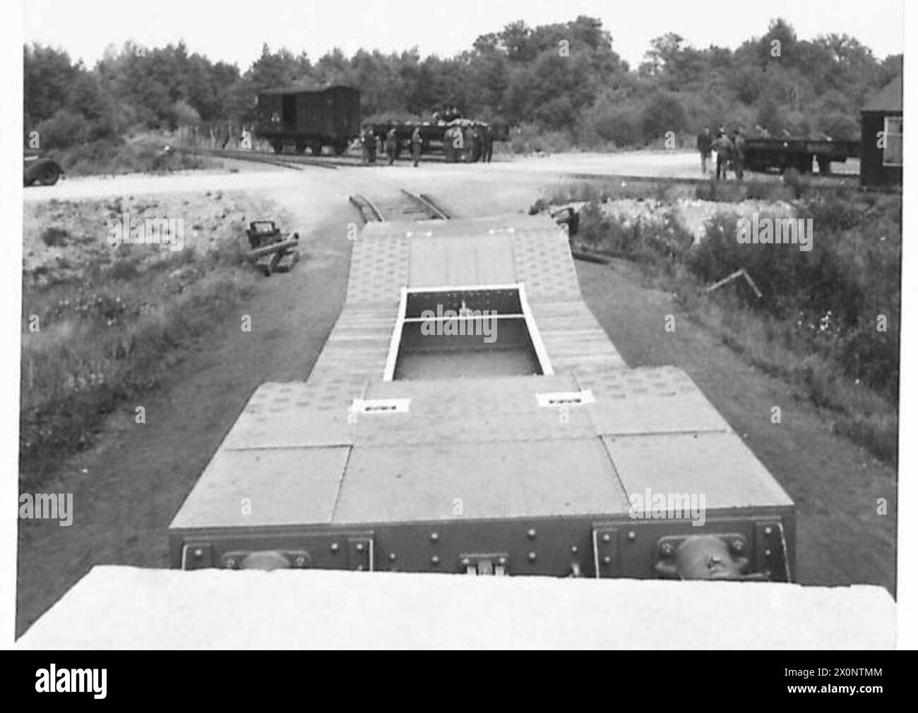 Truck ramp Black and White Stock Photos & Images - Alamy