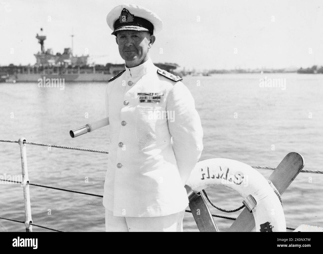ADMIRAL SIR ANDREW CUNNINGHAM, COMMANDER IN CHIEF OF THE