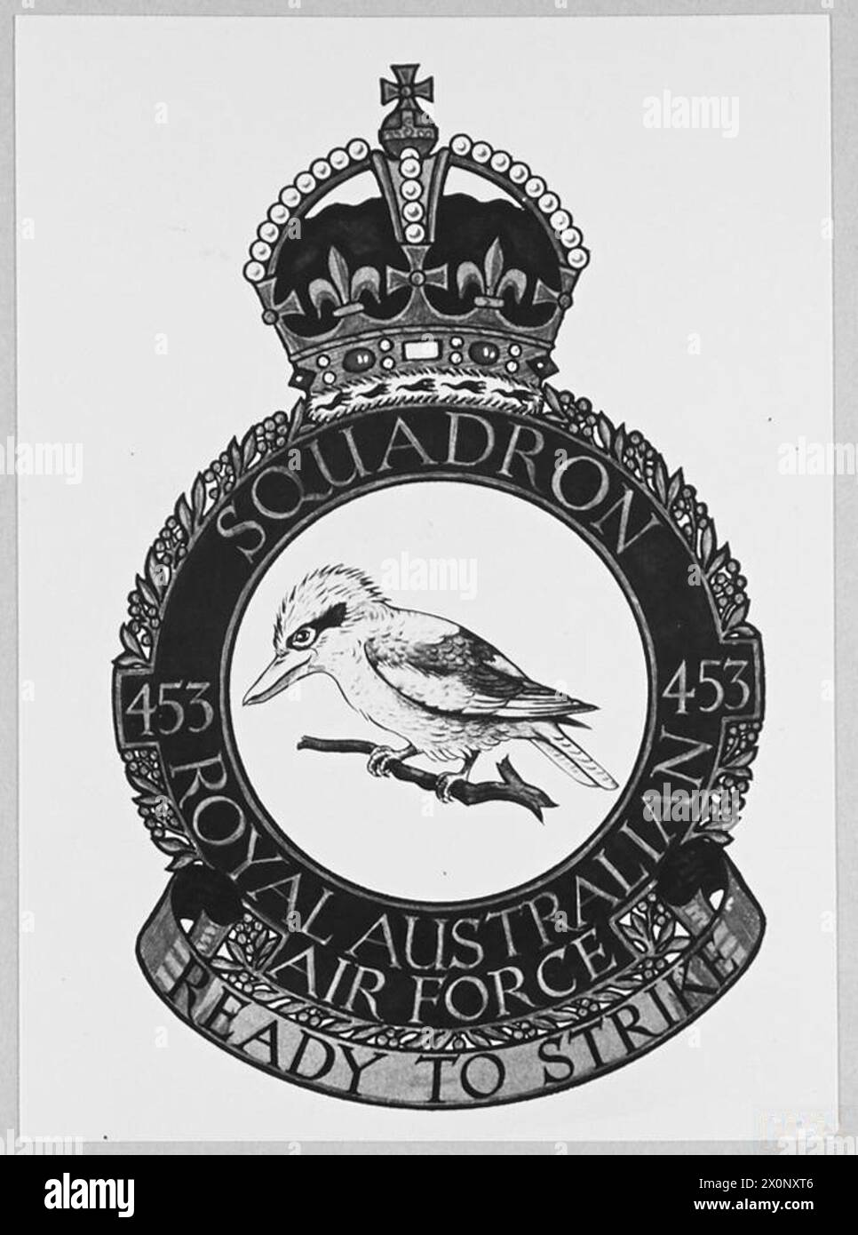 BADGES OF AIR FORCE SQUADRONS Badge of No.453 Squadron, Royal
