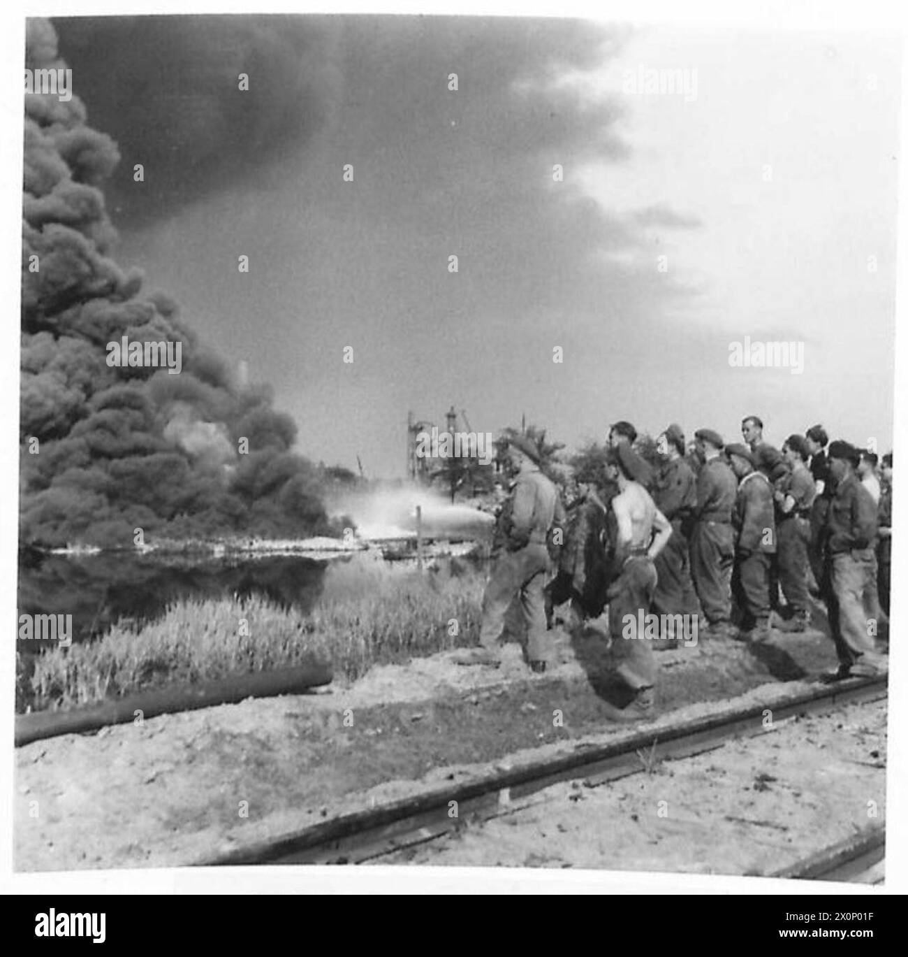 Industrial firefighting personnel photograph hi-res stock photography ...