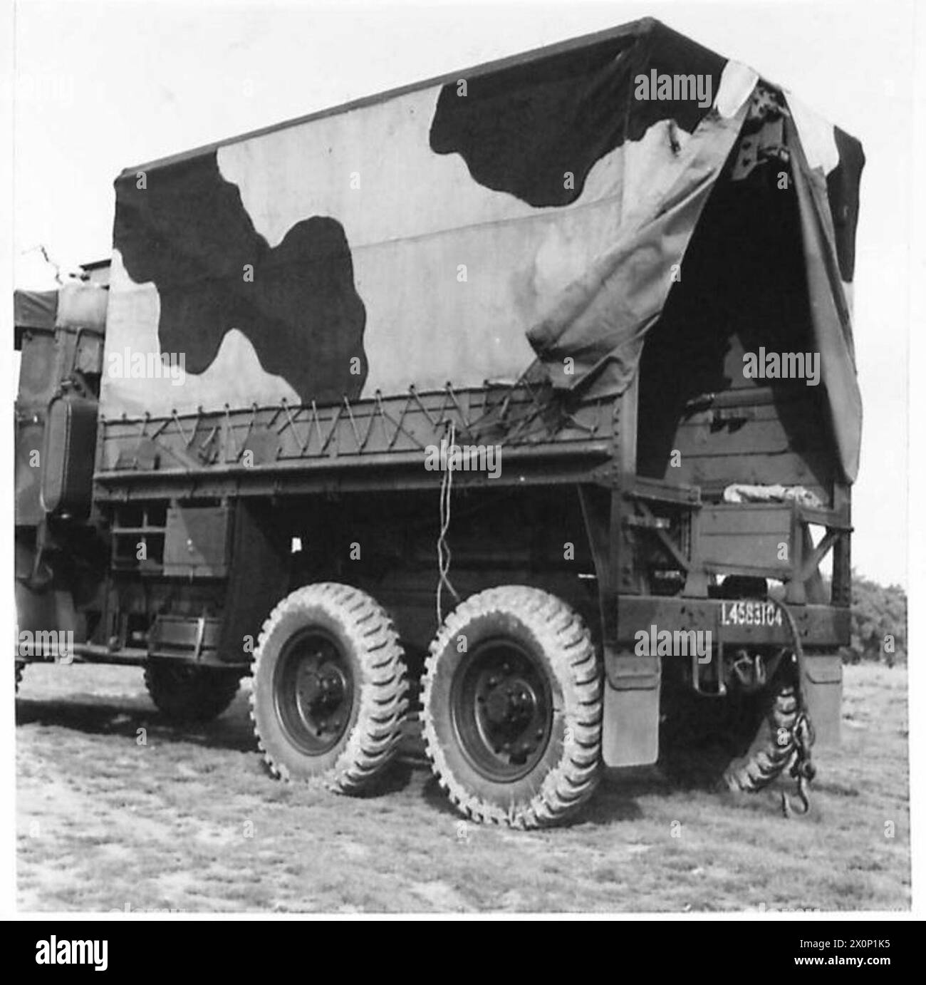 Leyland truck Black and White Stock Photos & Images - Alamy