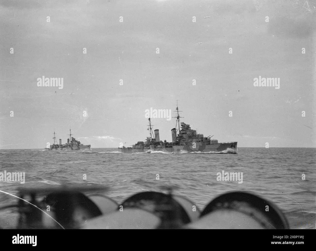 MEDITERRANEAN PATROL. 14 DECEMBER 1941, ON BOARD HMS NAIAD, ON PATROL ...