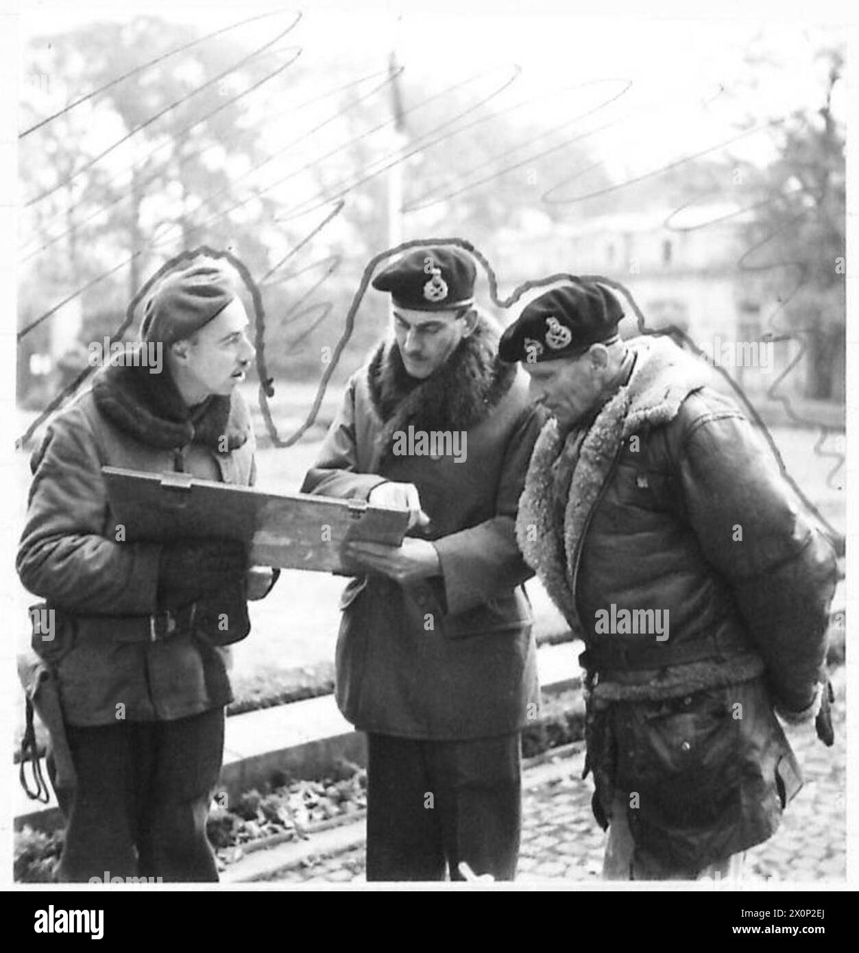 Military operational briefing Black and White Stock Photos & Images - Alamy