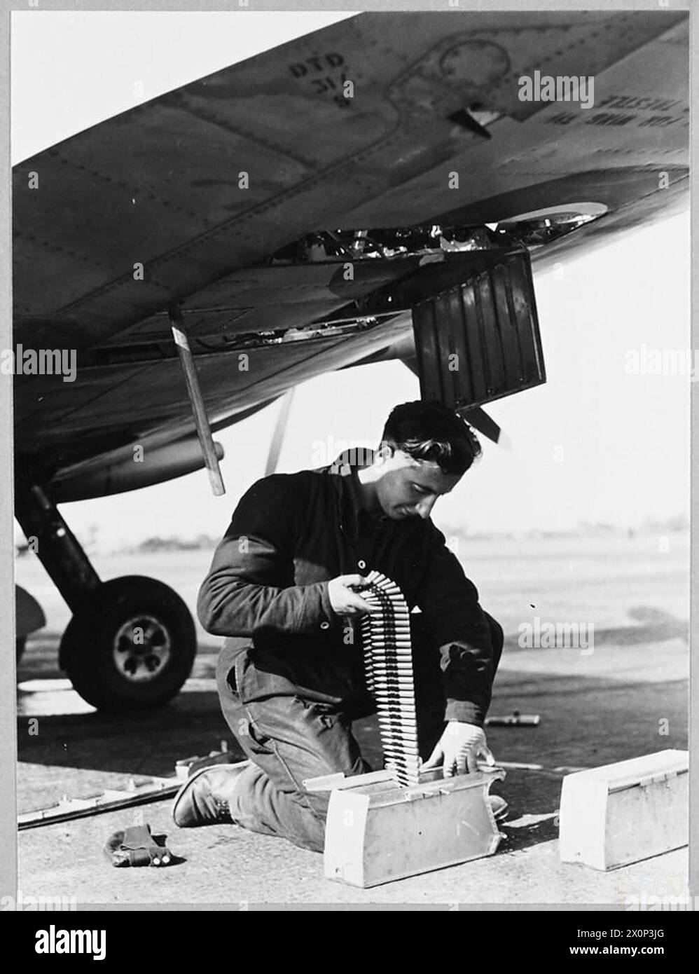 ON A T.A.F. STATION IN BRITAIN - Picture from a Tactical Air Force ...