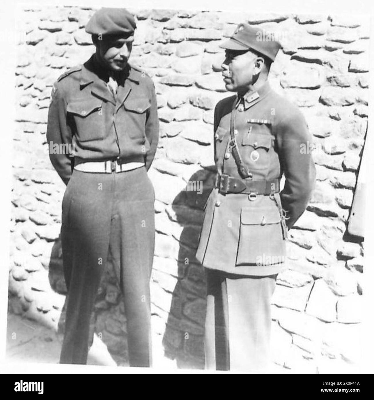 Chinese officers Cut Out Stock Images & Pictures - Alamy