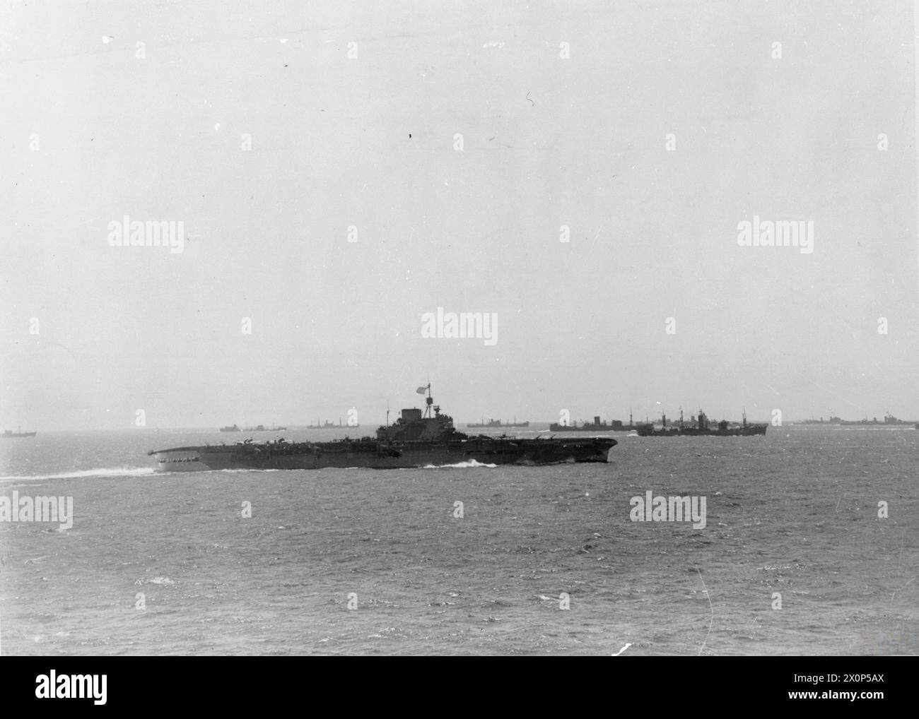 HMS Victorious Leads A Convoy During Operation Pedestal 3 10 August HMS Victorious Leads A Convoy During Operation Pedestal 3 10 August
