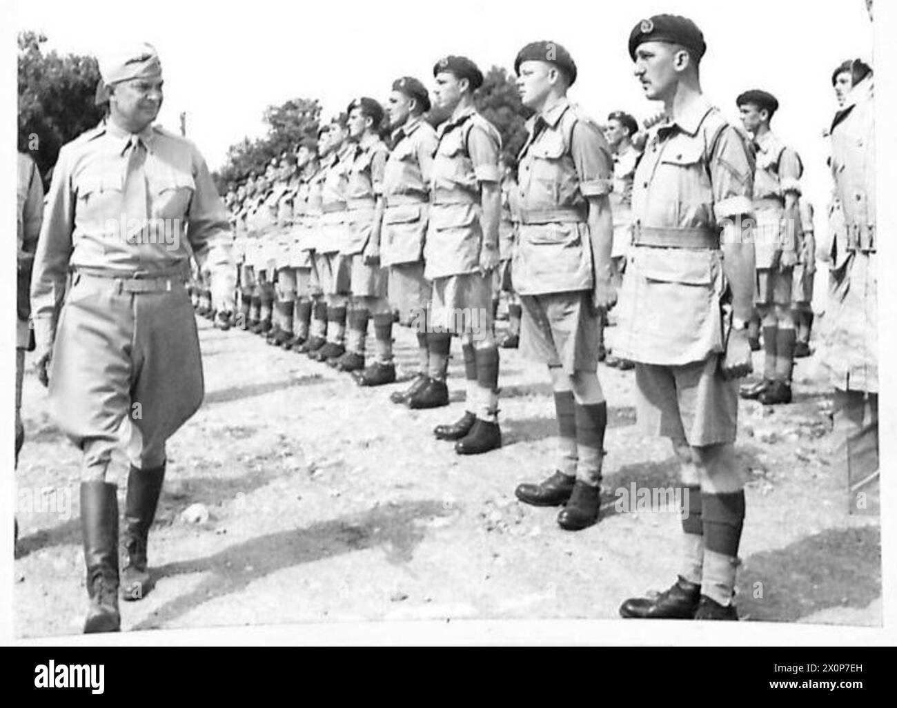 In ranks inspection Black and White Stock Photos & Images - Alamy