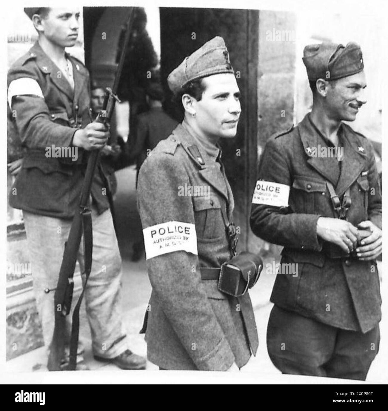 INVASION OF SICILY EIGHTH ARMY The Carbinieri are not disbanded by