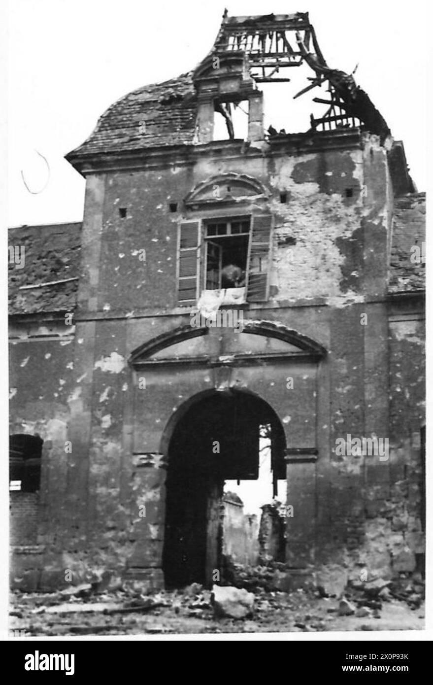 THE ABBEY OF ARDENNE - The entrance gate to the Abbey which was the ...