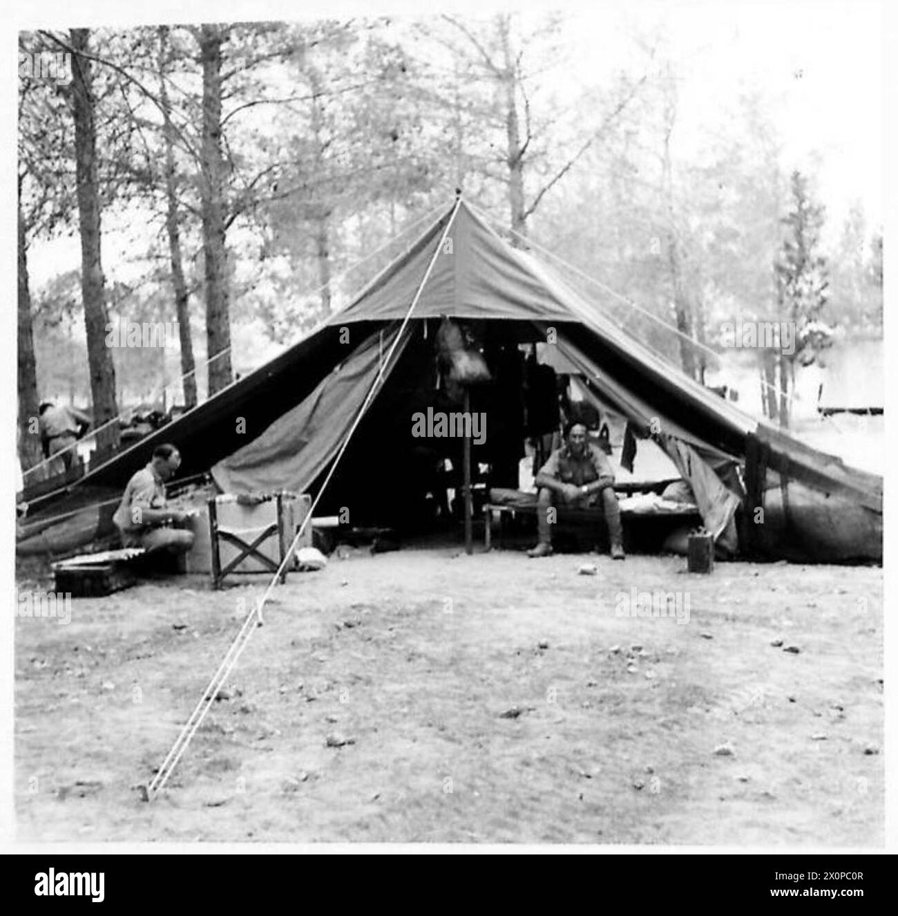 PHOTOGRAPHS TAKEN IN CYPRUS Living under canvas Photographic negative