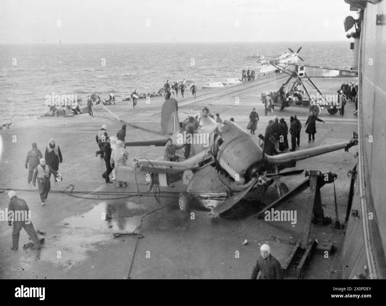 THE ROYAL NAVY DURING THE SECOND WORLD WAR This US built fighter the
