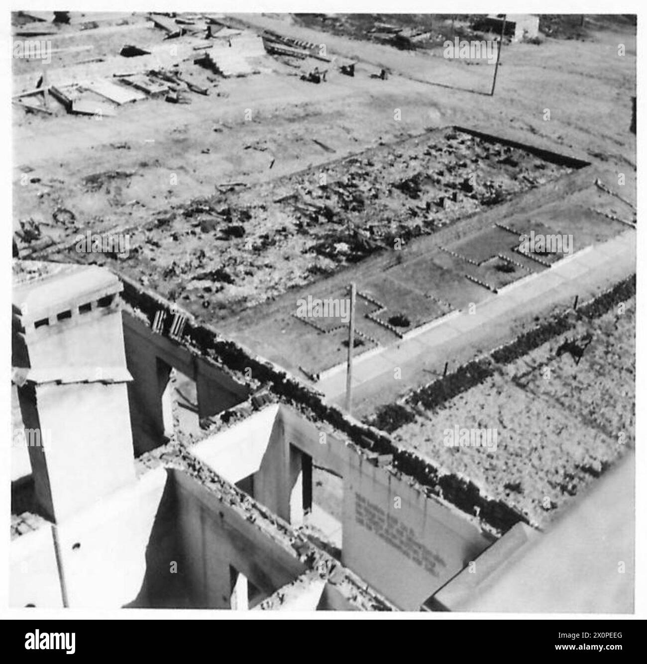Battlefield observation tower Black and White Stock Photos & Images - Alamy