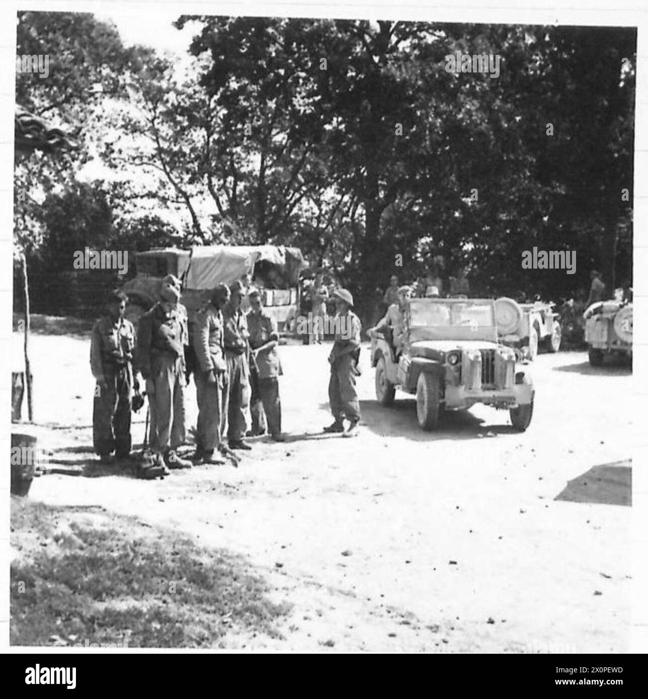 DEPUTY PRIME MINISTER VISITS 8TH ARMY FRONT - The Deputy Prime Minister 