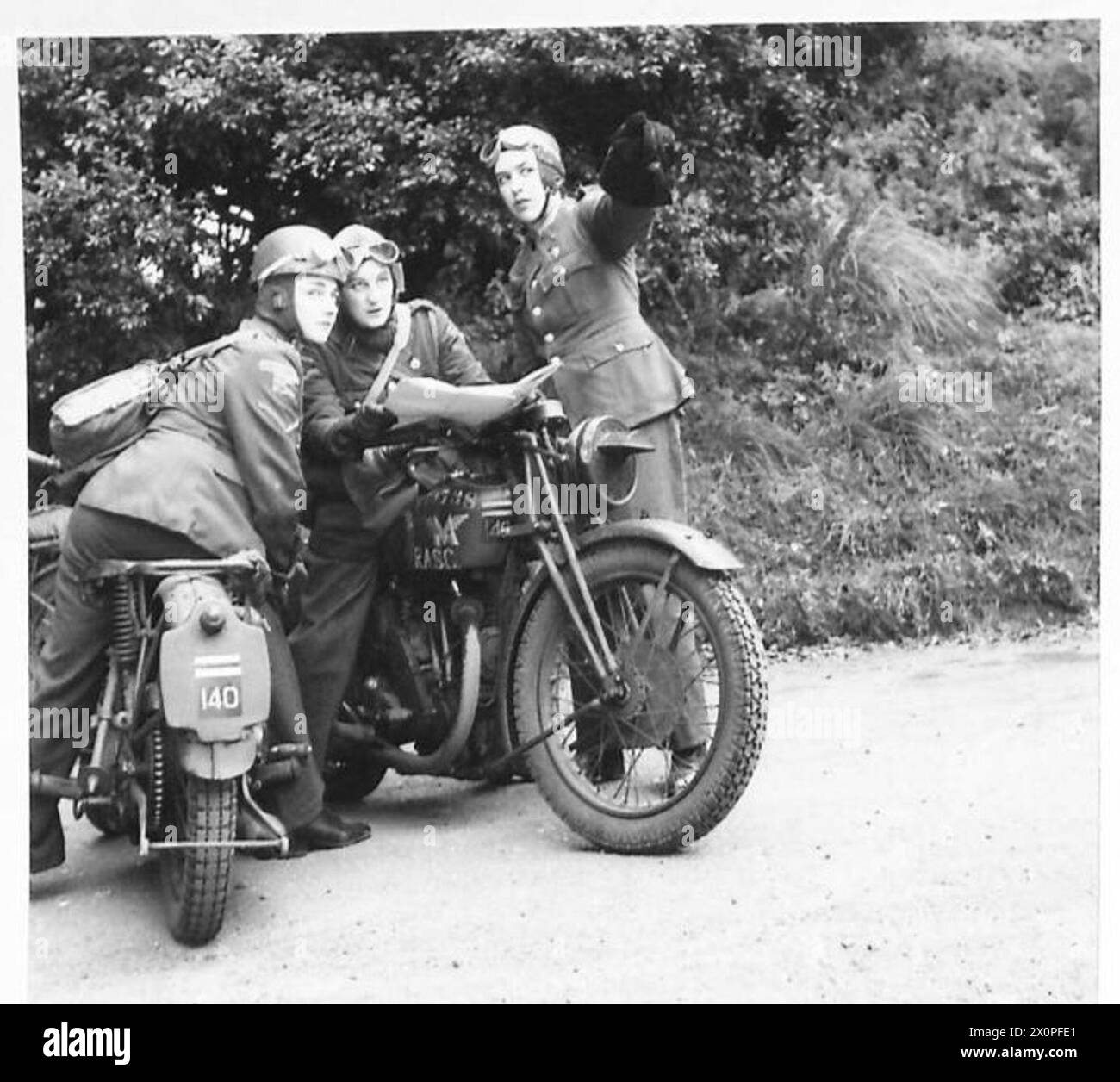 Women planning route map Black and White Stock Photos & Images - Alamy