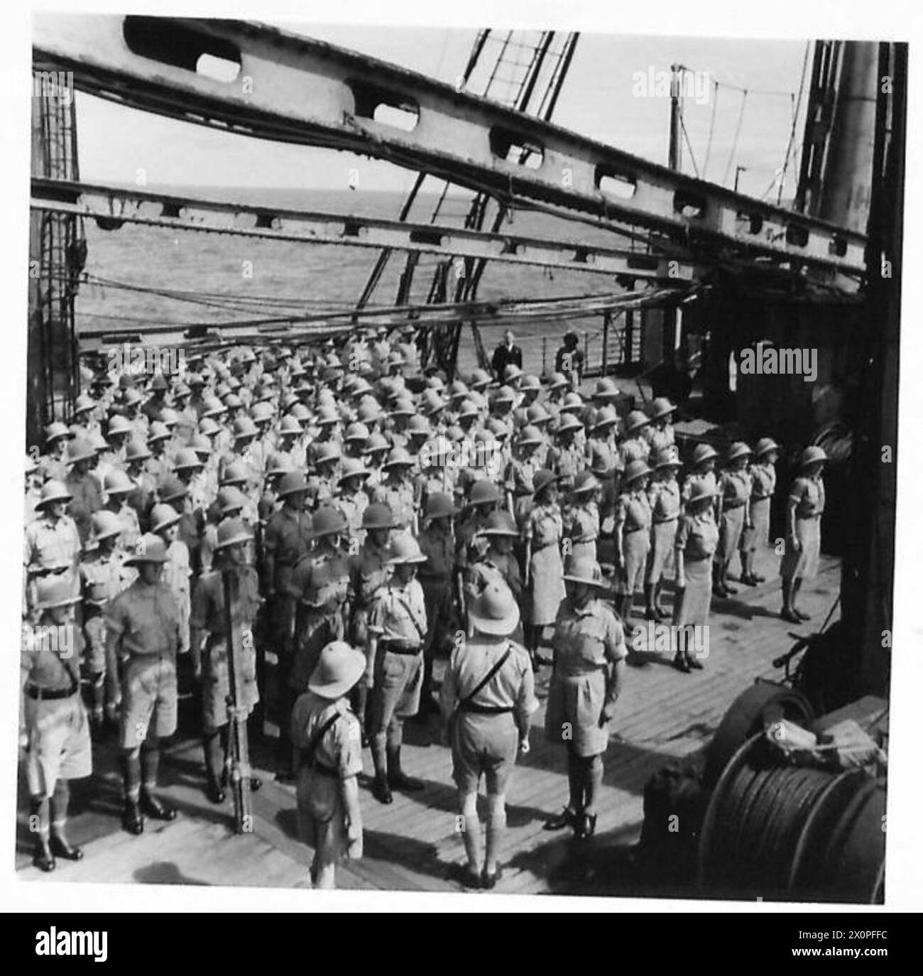 British troop parade Cut Out Stock Images & Pictures Alamy