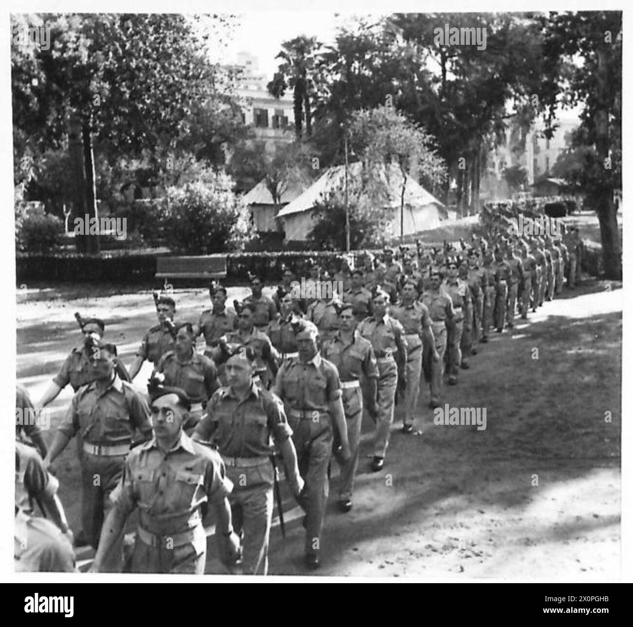 DAY CELEBRATIONS IN CAIRO The 1st Battalion Royal