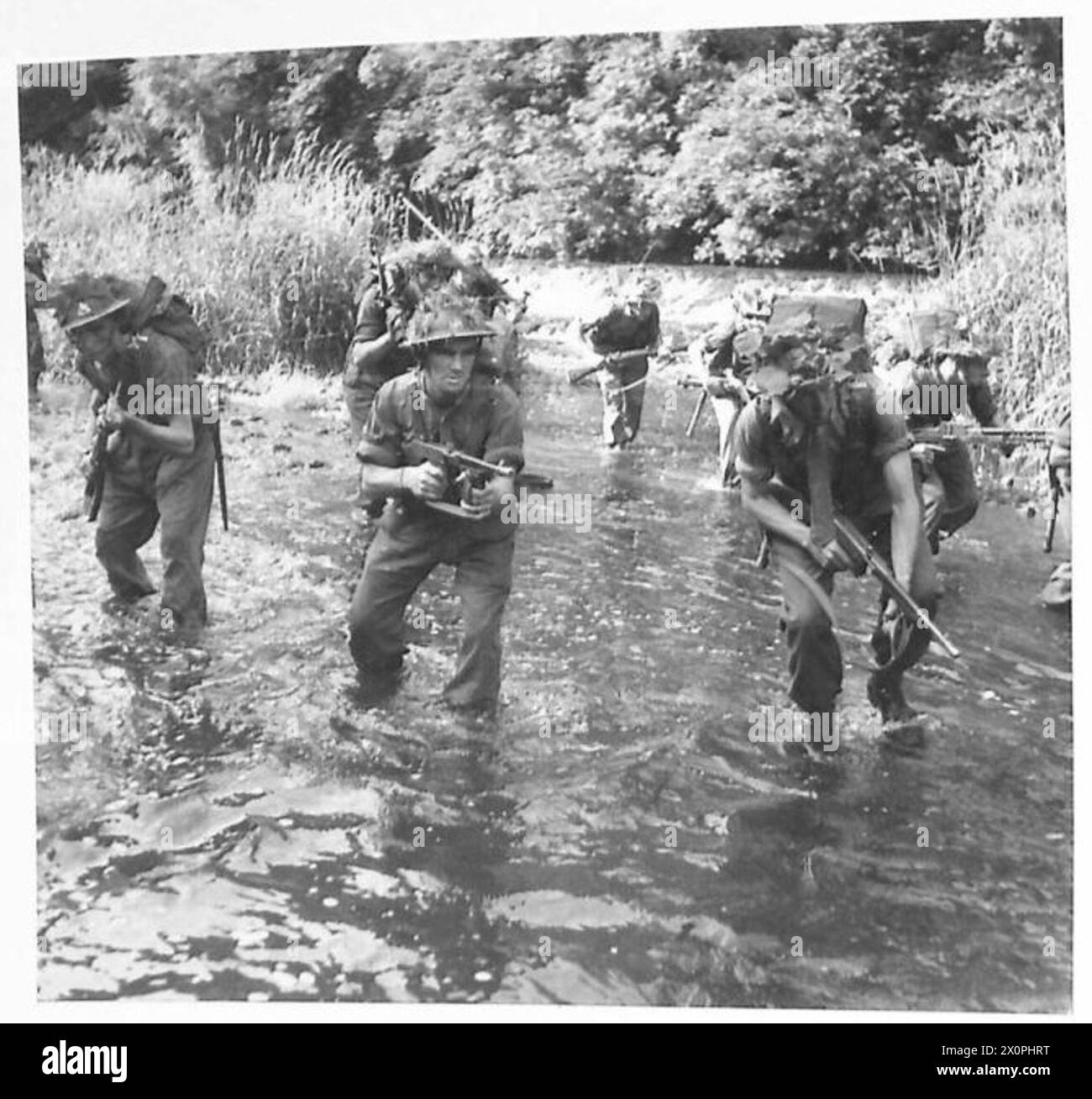 Infantry Rocking Infantry wearing helmets hi-res stock photography and images - Alamy
