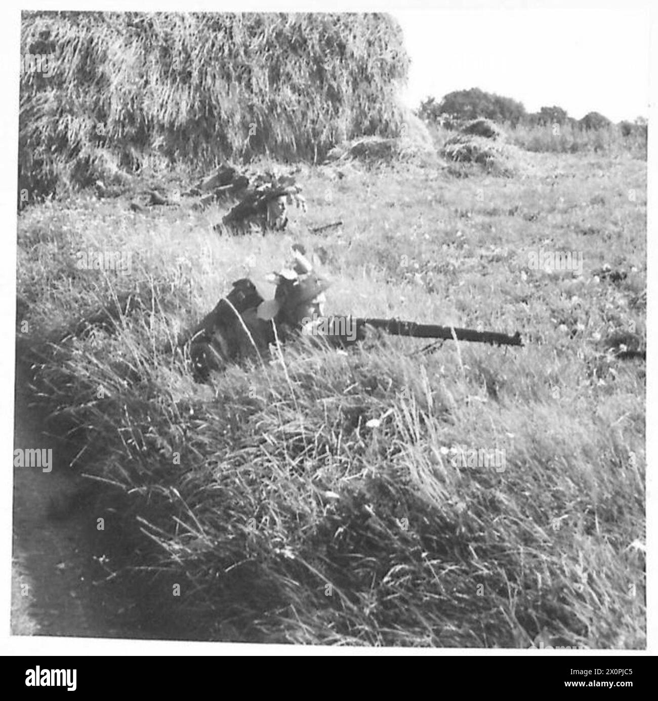 MOPPINGUP OPERATIONS The attack is now in progress. Infantry move up