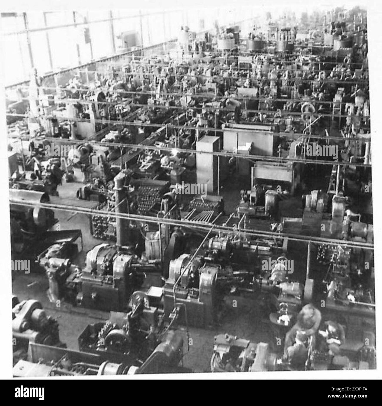 FORD WORKS AT COLOGNE - One of the four huge machine shops which are ...