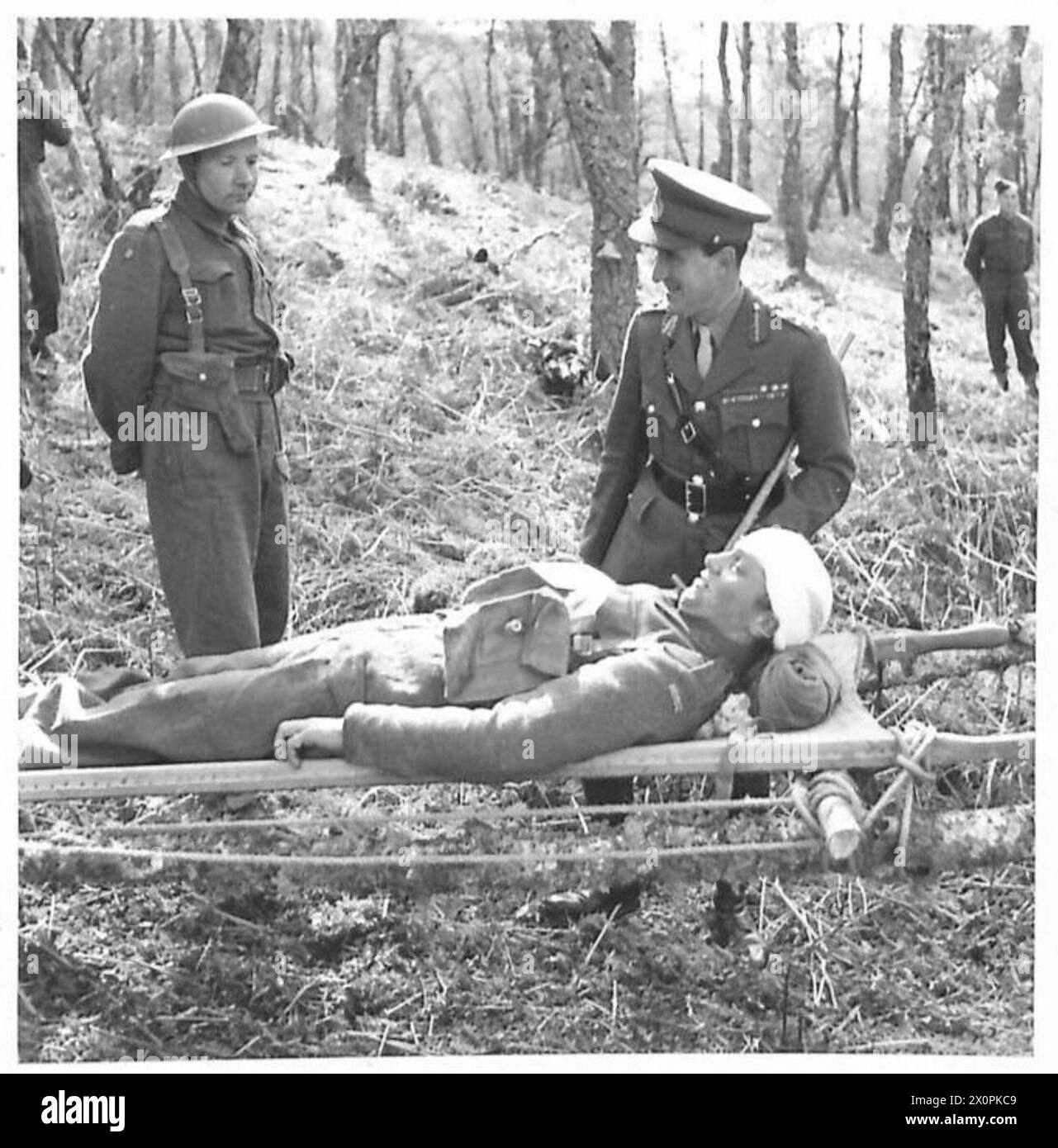 Tactical casualty evacuation Black and White Stock Photos & Images - Alamy