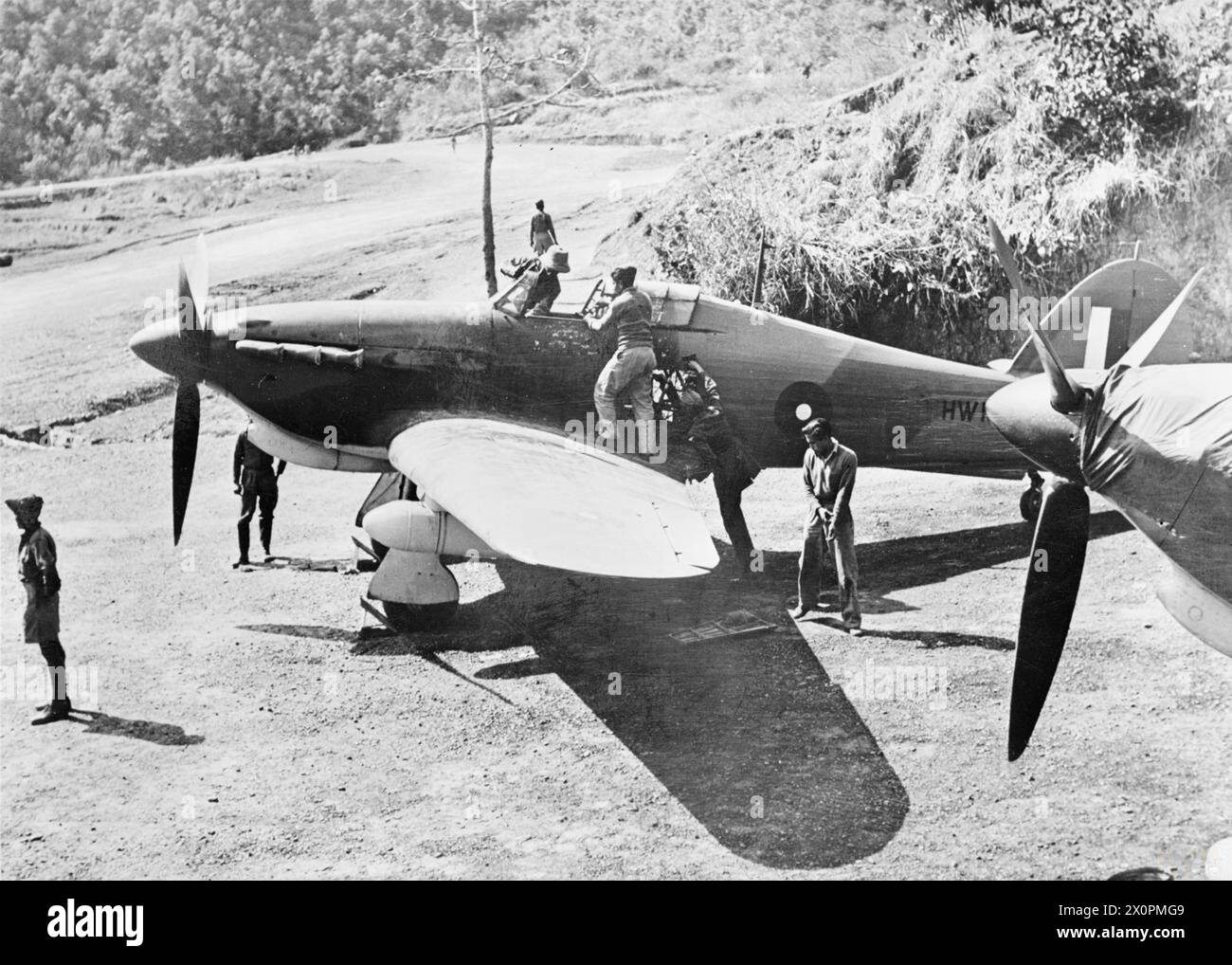 THE INDIAN AIR FORCE AND ROYAL INDIAN AIR FORCE, 19391945. Hawker