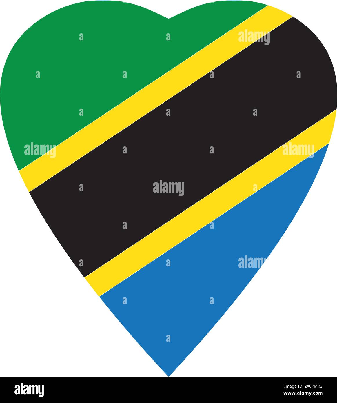 Tanzania state flag icon vector illustration symbol design Stock Vector