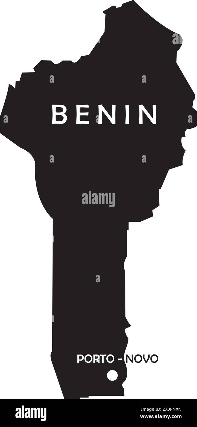 Map of benin icon vector illustration symbol design Stock Vector Image ...