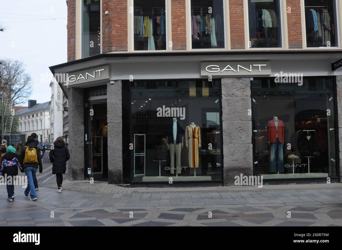 Copenhagen/ Denmark/13 April 2024/ Gant store on stroeget danish ...