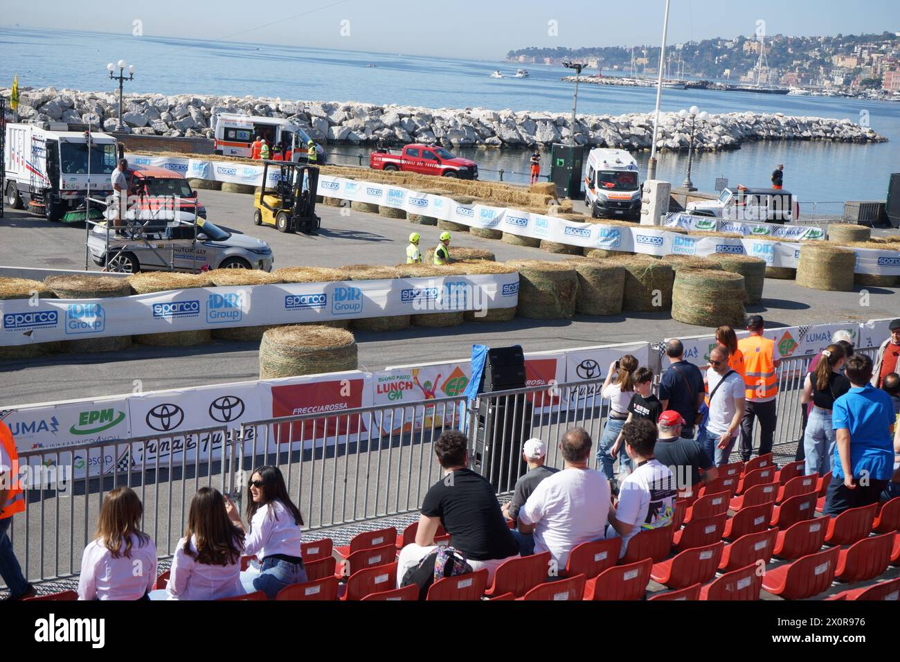 Grand Prix of Naples, Italy Racing show, april, 14, 2024 Stock Photo