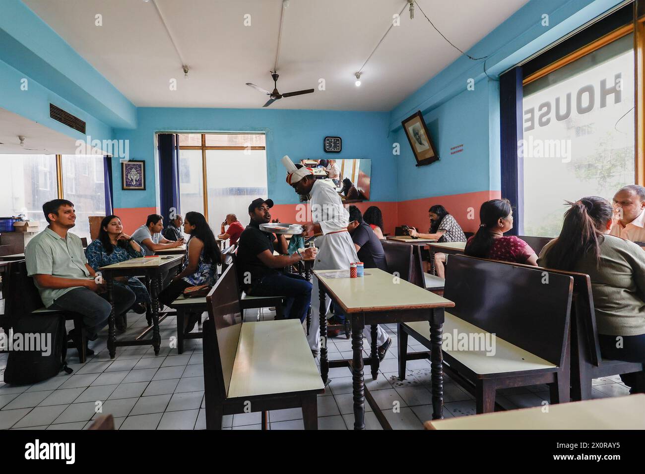Indian Coffee Hause in Bangalore, Bengaluru, Karnataka, India Stock Photo