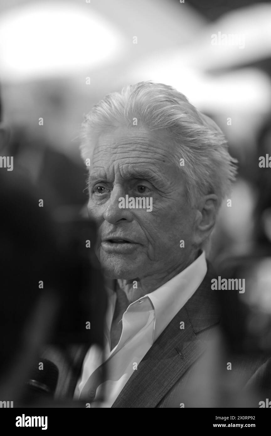 April 10th, Cannes Michael Douglas attends the 7th Canneseries